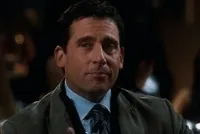 Michael Scott - Drink in hand